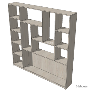 Height_Book_2Shelves.skp