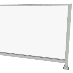 American_Railing_Architectural_Glass_ARS104A.skp