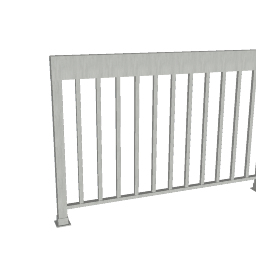 American_Railing_Architectural_Picket_ARS66C.skp