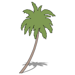 2D Cay Ngoai That - 130.skp