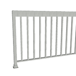 American_Railing_Architectural_Picket_ARS104B.skp