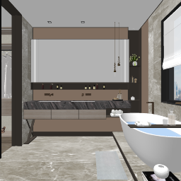No1.BATHROOM - 19.skp