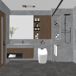 No1.BATHROOM - 16.skp