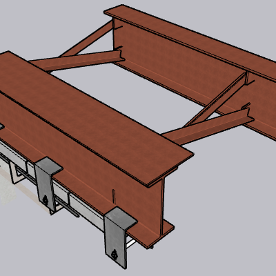 Floor Connection Detail - Laterally Braced.skp