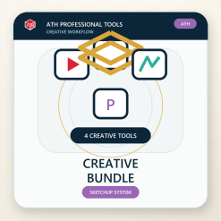 ATH Creative Bundle — Animation, Profiler, Assets và Stair cho SketchUp