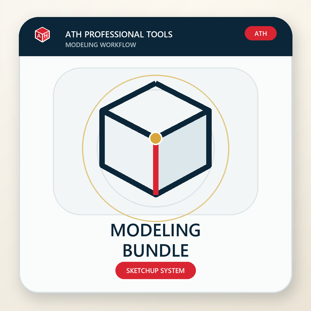 ATH Modeling Bundle — bộ plugin dựng hình SketchUp